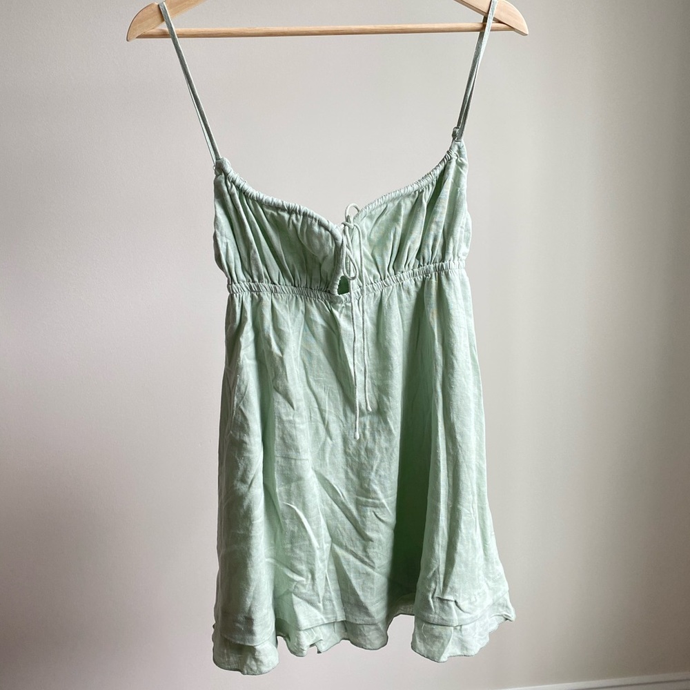 Muted Green Sundress